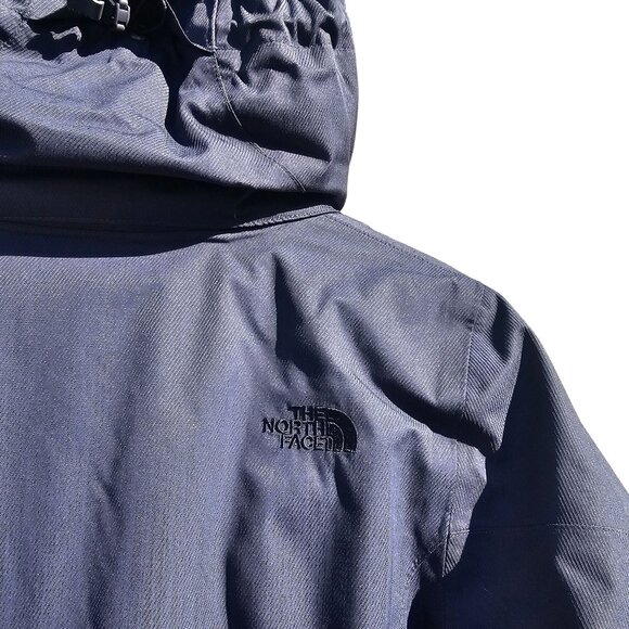 The North Face Get Down HyVent 550 Insulated Hooded Jacket Coat Large Purple - Picture 9 of 16